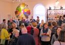 A chamber networking event
