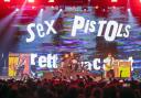 The Sex Pistols, featuring vocalist Frank Carter, performing in the Big Top