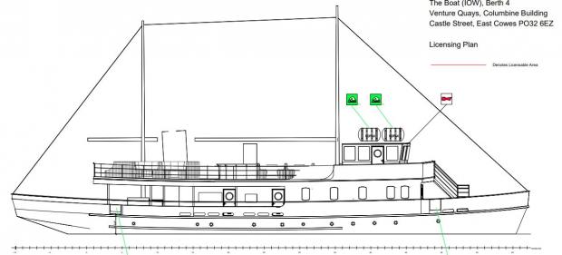 Isle of Wight County Press: Designs of the boat, by Keel Marine.