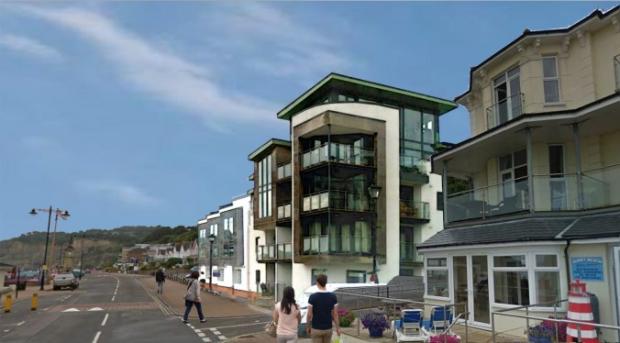 Isle of Wight County Press: An artist's impression of the site, based on the Isle of Wight Council's plans in 2017. (Picture: Isle of Wight Council)