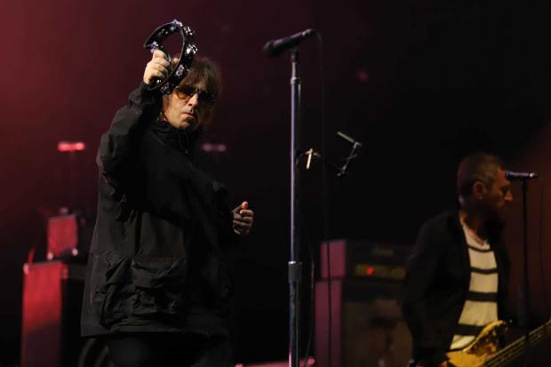 Isle of Wight County Press: Liam Gallagher at the Isle of Wight Festival 2021. Picture by Paul Blackley.