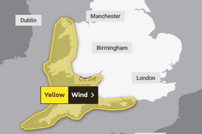 The Met Office weather outlook for wind.