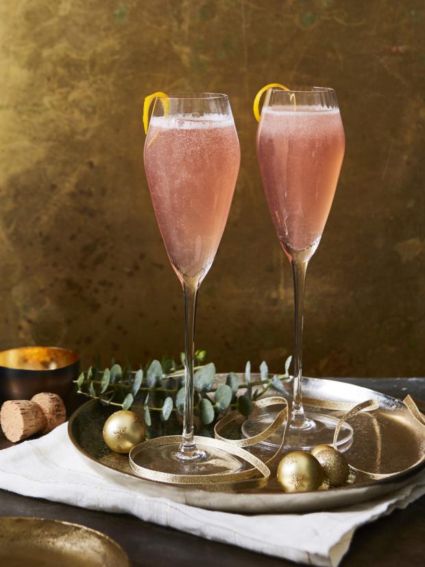 Isle of Wight County Press: Rhubarb & Ginger French 75 (Aldi)