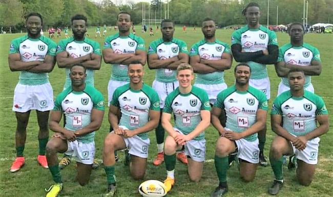The Nigeria Exiles will be one of the elite sides taking part in the inaugural South Island Sevens rugby tournament at Watcombe Bottom, Ventnor, next year.  Photos courtesy of South Island Sevens