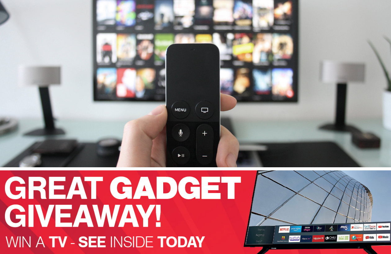 Win a television with today’s County Press: see inside the newspaper for coupon