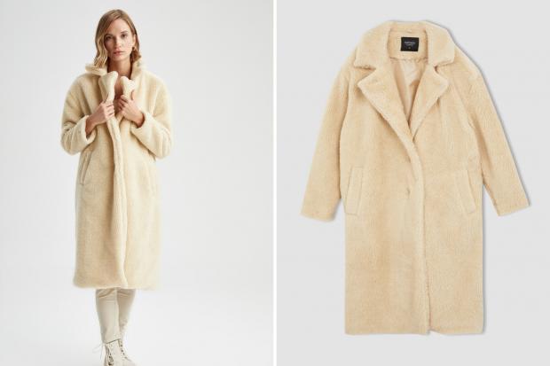 Isle of Wight County Press: Faux Shearling Long Coat. Credit: Defacto