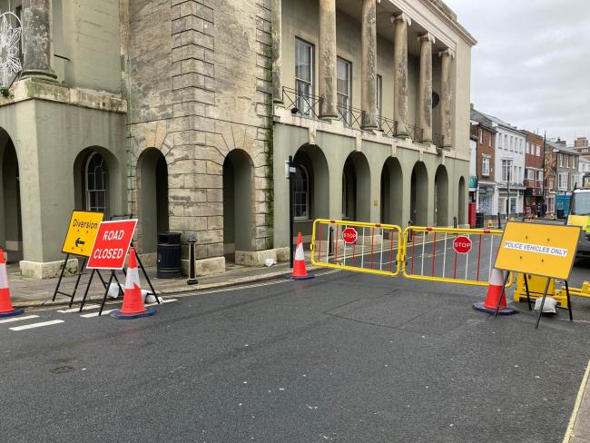 Newport High Street closure and diversions VIDEO