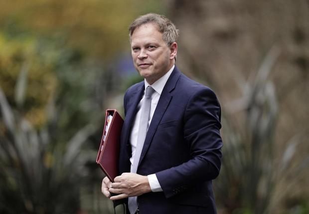 Isle of Wight County Press: Pictured, Grant Shapps, transport secretary.