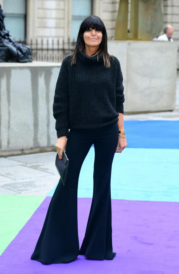 Isle of Wight County Press: TV presenter Claudia Winkleman who will be celebrating her 50th birthday this weekend attending the Royal Academy of Arts Summer Exhibition Preview Party held at Burlington House, London in 2013. Credit: PA