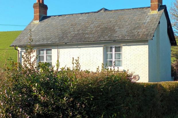 Isle of Wight County Press: Graham and Rachel Fuller's cottage on the outskirts of Newport.