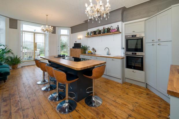 Isle of Wight County Press: The stylish kitchen/breakfast room.
