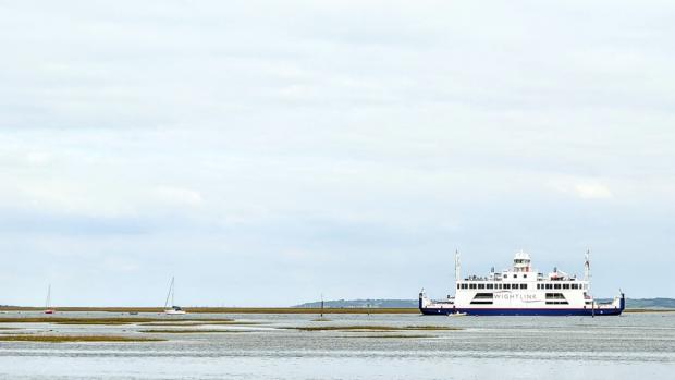 Isle of Wight County Press: Wightlink's Lymington to Yarmouth route