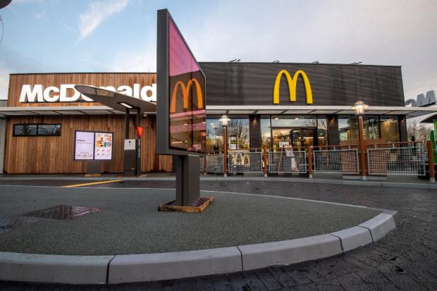 Isle of Wight County Press: A McDonald's restaurant (PA)