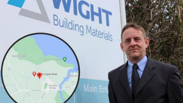 Isle of Wight County Press: Steve Burton, from Wight Building Materials.