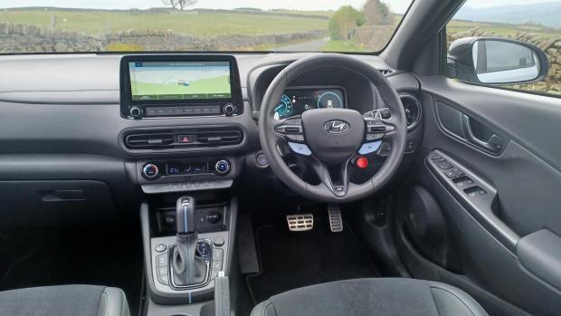 Isle of Wight County Press: The Kona N's sporty interior is also appealing 
