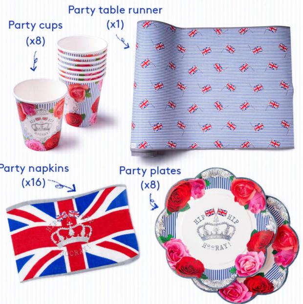 Isle of Wight County Press: Tableware. (Party Pieces)