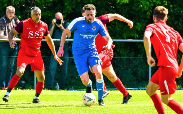 Isle of Wight County Press: Shanklin striker Kyle Drew will be a goal threat to W&B.