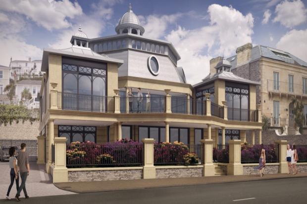 The Pavilion, Esplanade, Ventnor, by permission of the owner.