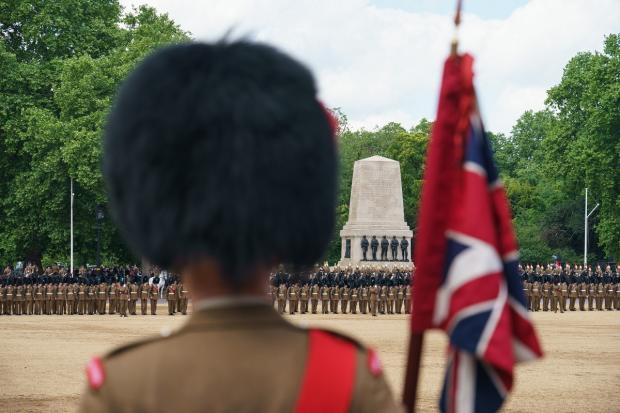 Isle of Wight County Press: Troops of the Household Cavalry during the Brigade Major's Review on Horse Guards Parade on Thursday. Picture: PA