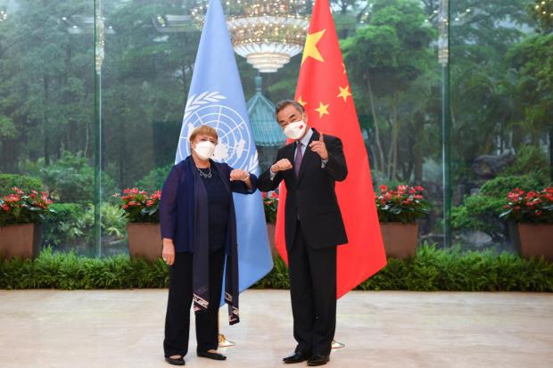 Michelle Bachelet meets Wang Yi