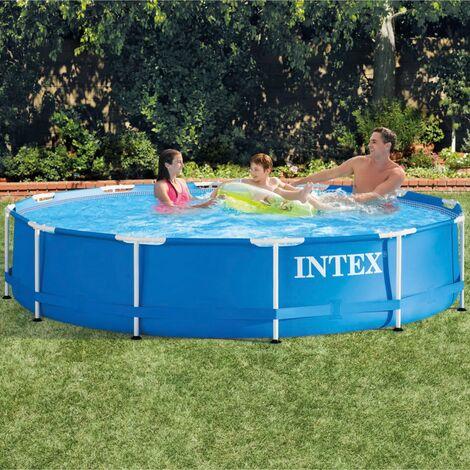 Isle of Wight County Press: Keep cool in the Intex Metal Frame swimming pool. Picture: ManoMano