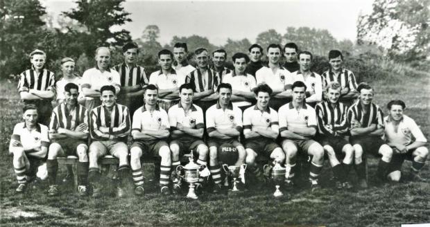 Isle of Wight County Press: Brading Town FC 1948-49.