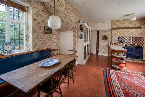 Isle of Wight County Press: The kitchen/breakfast room, complete with AGA. Photo: Steve Thearle.