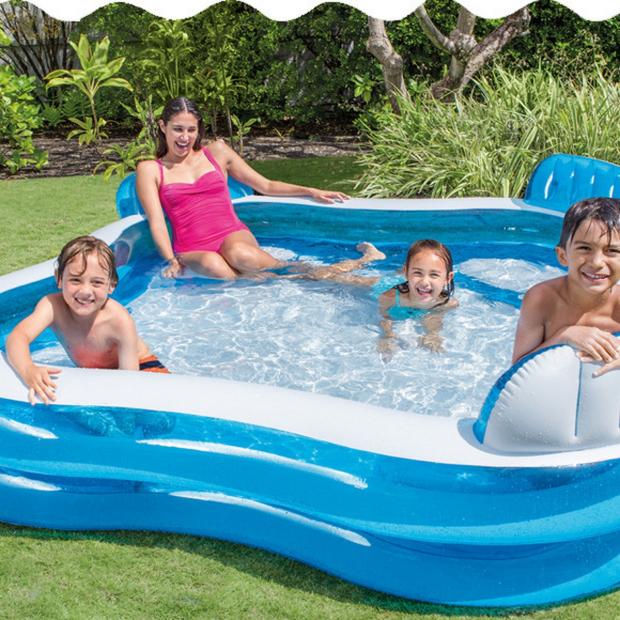 Isle of Wight County Press: The Four-Seater Family Paddling Pool is suitable for children and adults. Picture: The Range