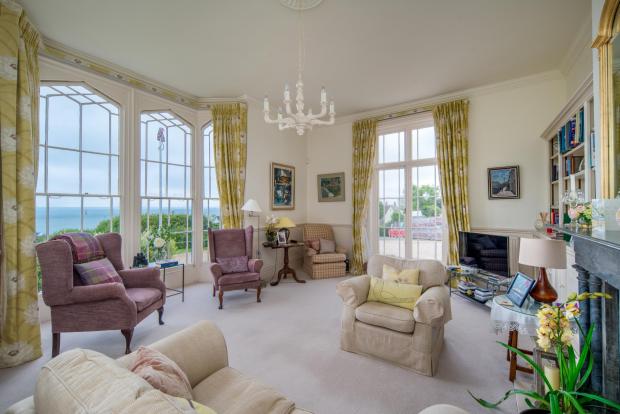 Isle of Wight County Press: The stunning drawing room. Photo: Steve Thearle.