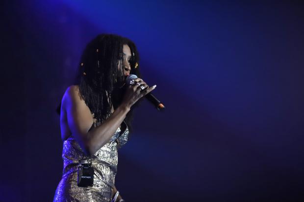 Isle of Wight County Press: Heather Small at Isle of Wight Festival 2022. PIcture by Paul Blackley.