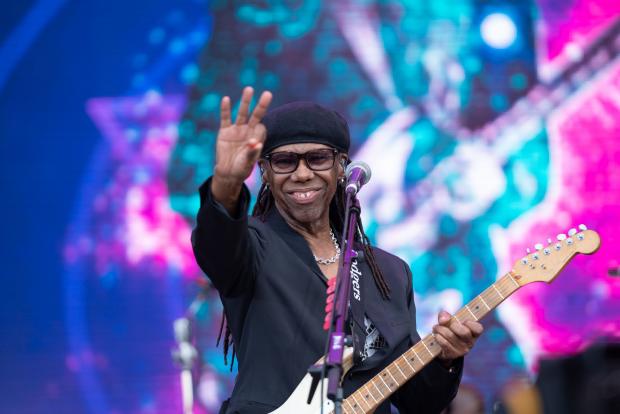 Isle of Wight County Press: Fantastic photo of Nile Rodgers by Sienna Anderson.