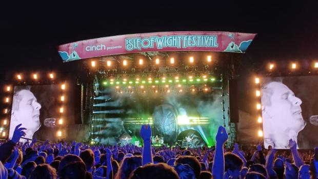 Isle of Wight County Press: Muse at the Isle of Wight Festival.