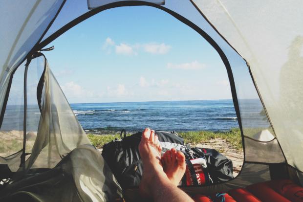 Isle of Wight County Press: A view from a tent. Credit: Canva
