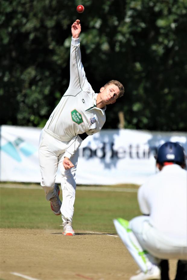 Isle of Wight County Press: Matt Webb celebrated his first-ever hat-trick at any level of cricket for Ryde seconds.