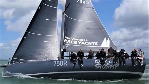 Isle of Wight County Press: Dark 'n' Stormy won the Round the Island Race's Gold Roman Bowl.
