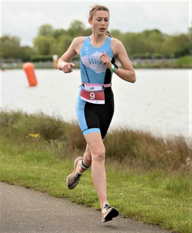 Isle of Wight County Press: Millie flying through the World Championships qualifier at Eton Dorney.
