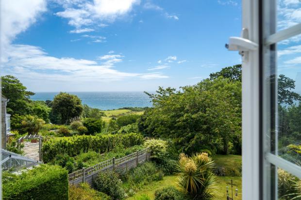 Isle of Wight County Press: There are sea views from all the principal rooms. Photo: Steve Thearle.