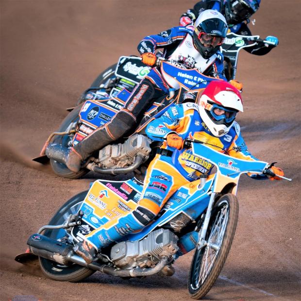 Isle of Wight County Press: Danno Verge, of the Wightlink Warriors, will be battling it out in the American-style handicap event this evening (Thursday). Photo: Ian Groves