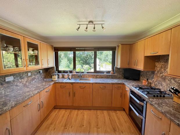 Isle of Wight County Press: The kitchen at the home in Alverstone Garden Village.