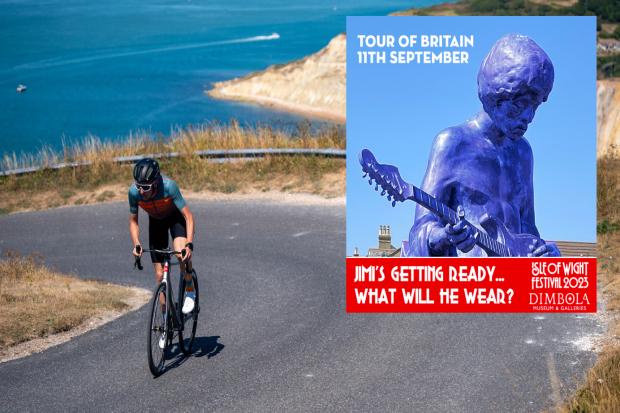 Jimi dons the lycra to capture Tour of Britain spirit