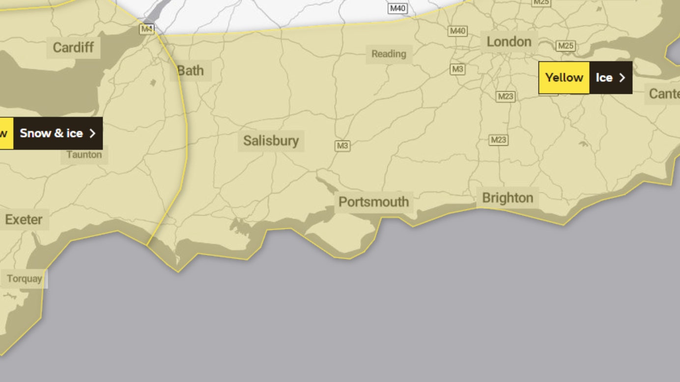 Isle of Wight warning for icy conditions extended by Met Office | Isle of Wight County Press - Vimarsana News