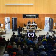 Cowes - Cowes Enterprise College - Hustings 2019 hosted by IW Radio and IW County Press - Carl Feeney takes the stand