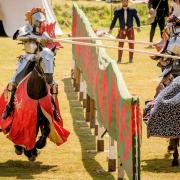 Visitors to Carisbrooke Castle are in for some high octane jousting next month.