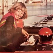 Betty Cook, nicknamed the Queen of Offshore by her male counterparts, won the Cowes-Torquay-Cowes race in 1978 — setting a course record.  Photos courtesy of Powerboat Archive (Sarah Donohue).