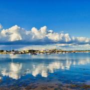 Clouds over Bembridge Harbour. Picture by Rob Chiverton of the Isle of Wight County Press Camera Club.
