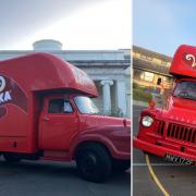 The delightful Wonka truck!
