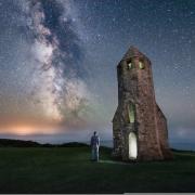 The starry night at the Pepper Pot. Picture by Adrian Brown, submitted to the Isle of Wight County Press's Camera Club.