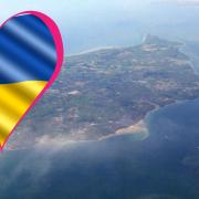 Ukrainians are being welcomed on the Isle of Wight.
