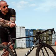 Sir Bradley Wiggins will finish his latest cycle ride on the Isle of Wight.