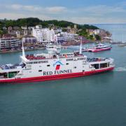 Red Funnel Vehicle Ferry.